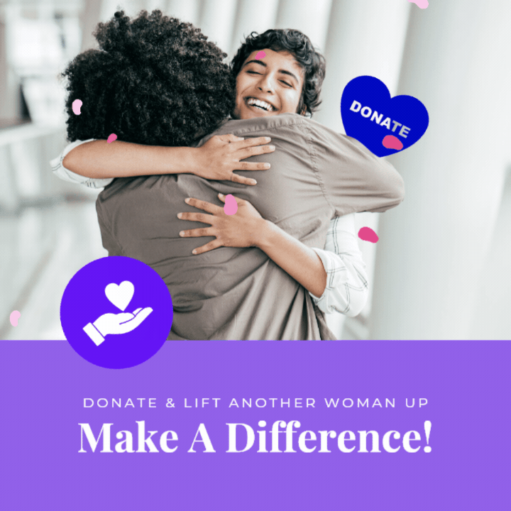 Women hugging